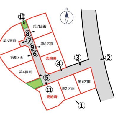 うるま市川崎9区画の画像